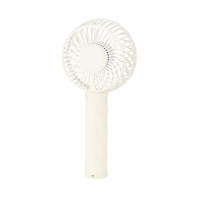 Frais Handy Fan Wave Pearl White