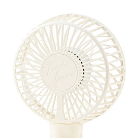 Frais Handy Fan Wave Pearl White