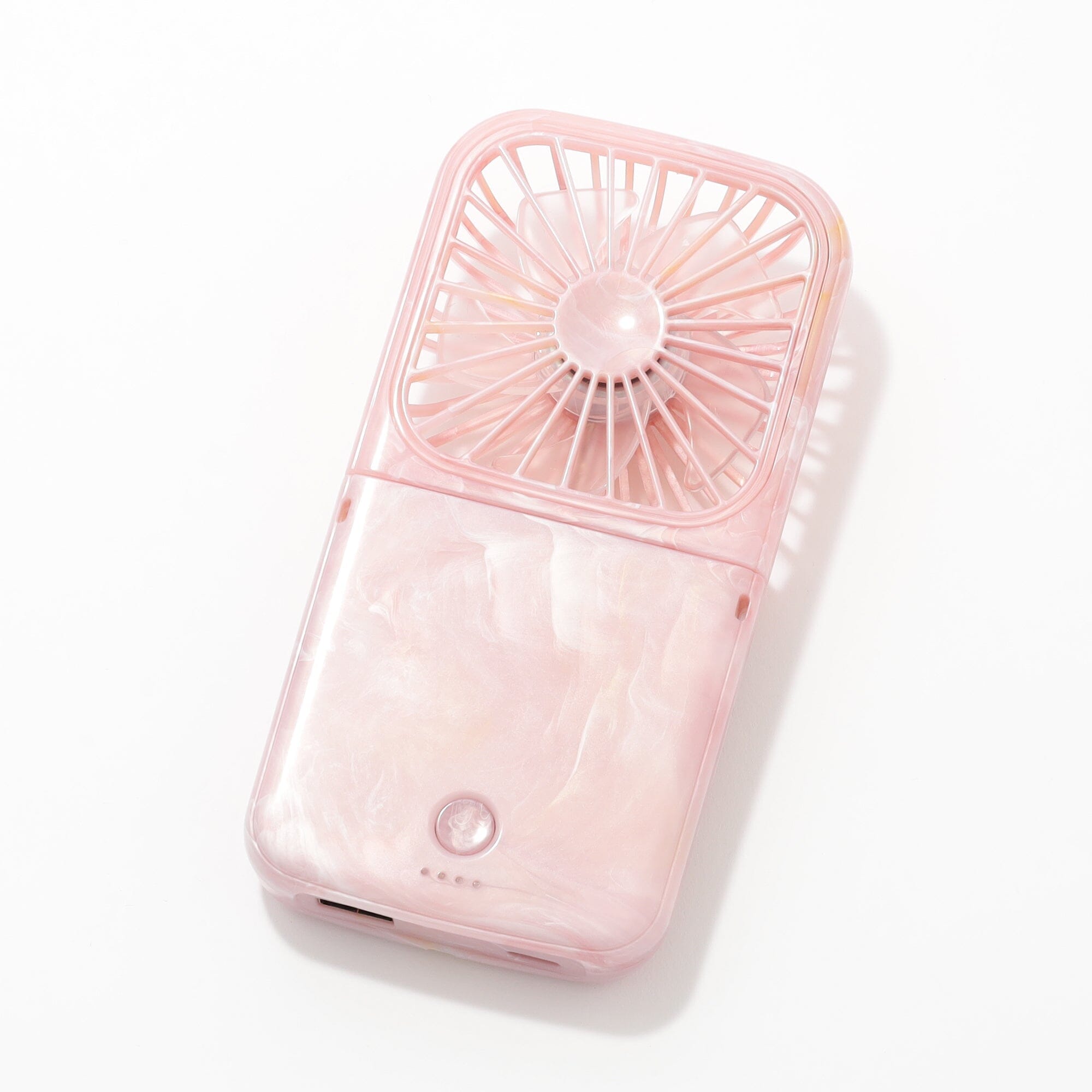 Frais Smart Handy Fan Sheer Marble Pink
