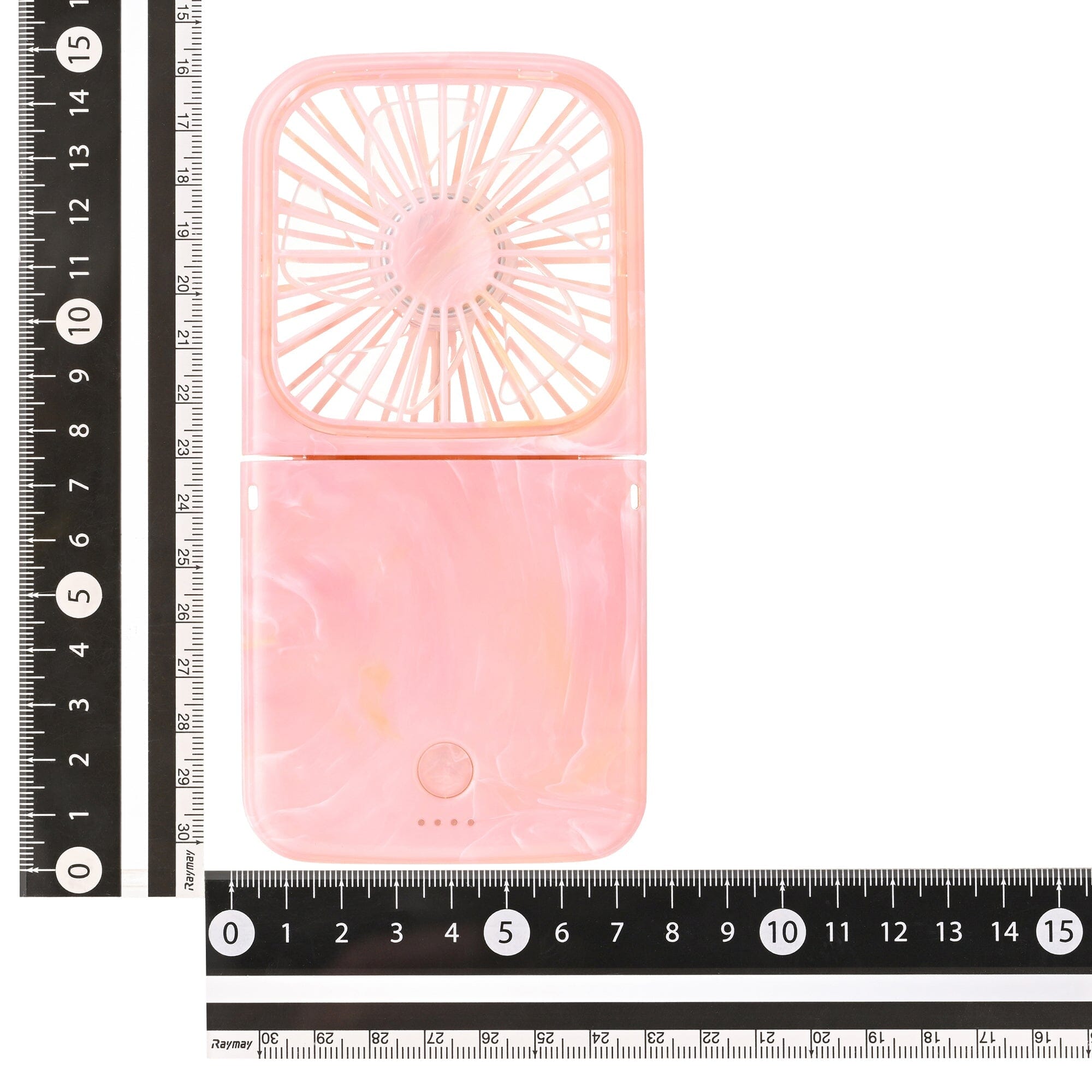 Frais Smart Handy Fan Sheer Marble Pink