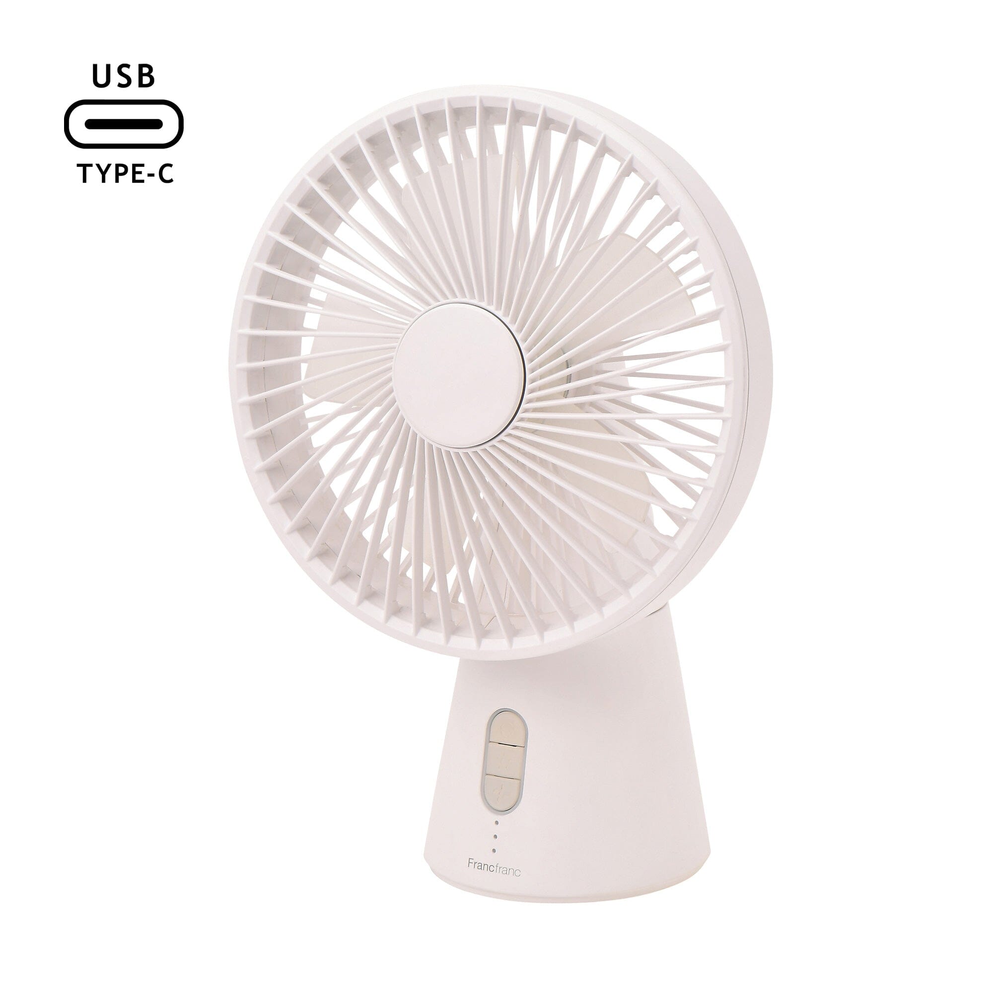 Frais Aroma Desk Fan White