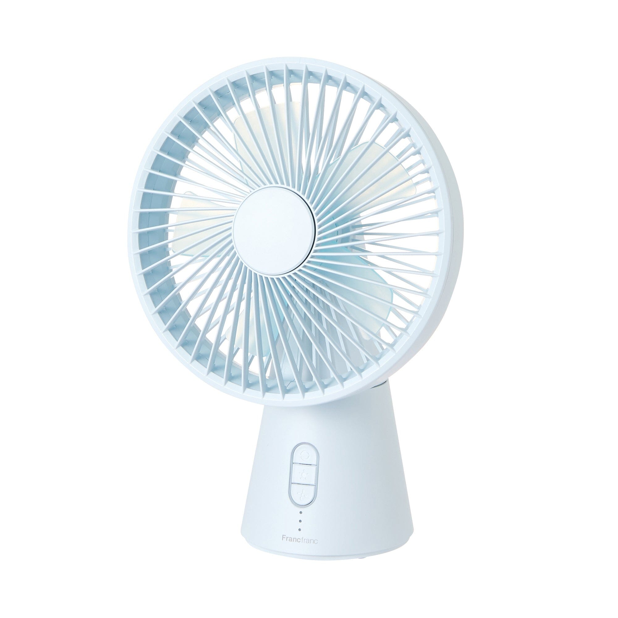Frais Aroma Desk Fan Light Blue