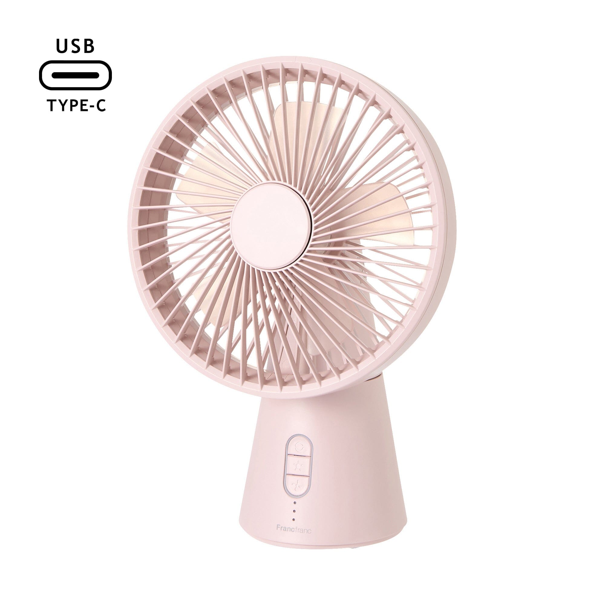 Frais Aroma Desk Fan Pink