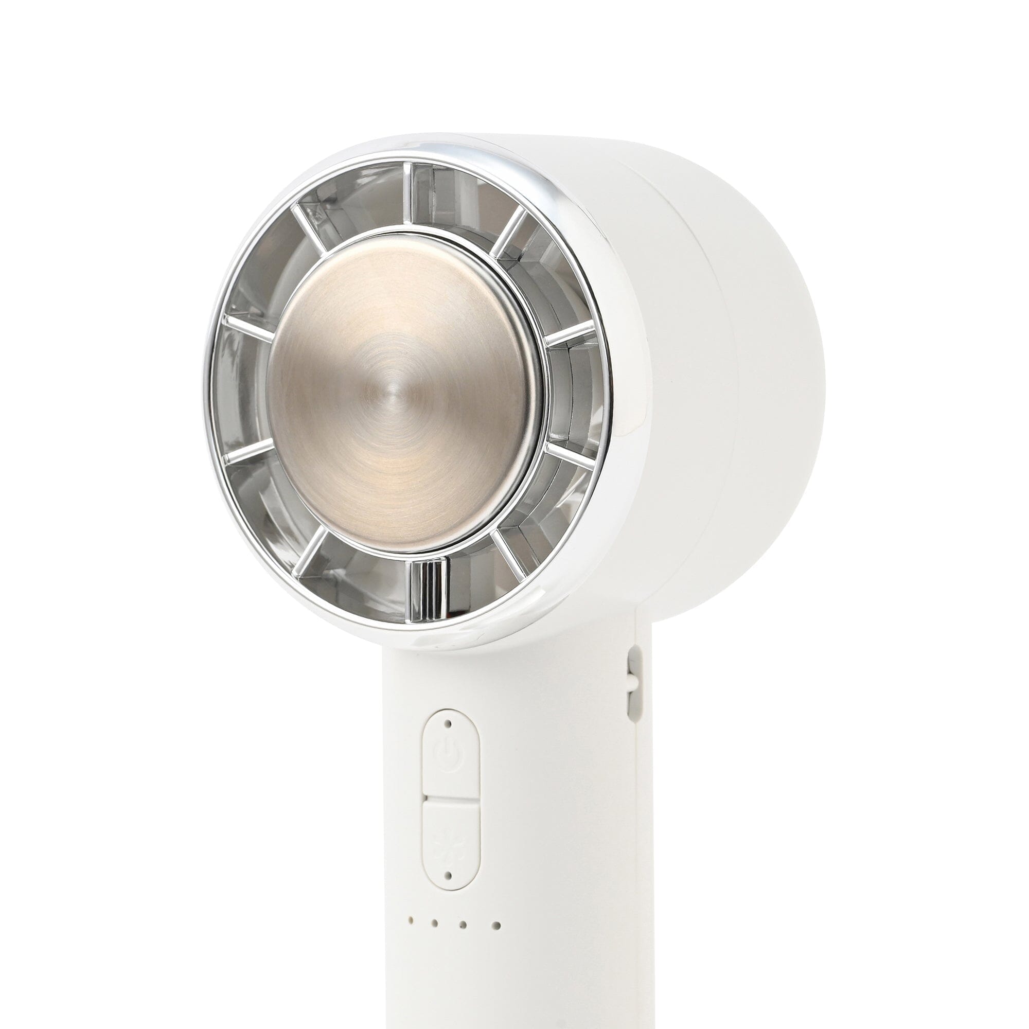 Frais Ice Plate Handy Fan White