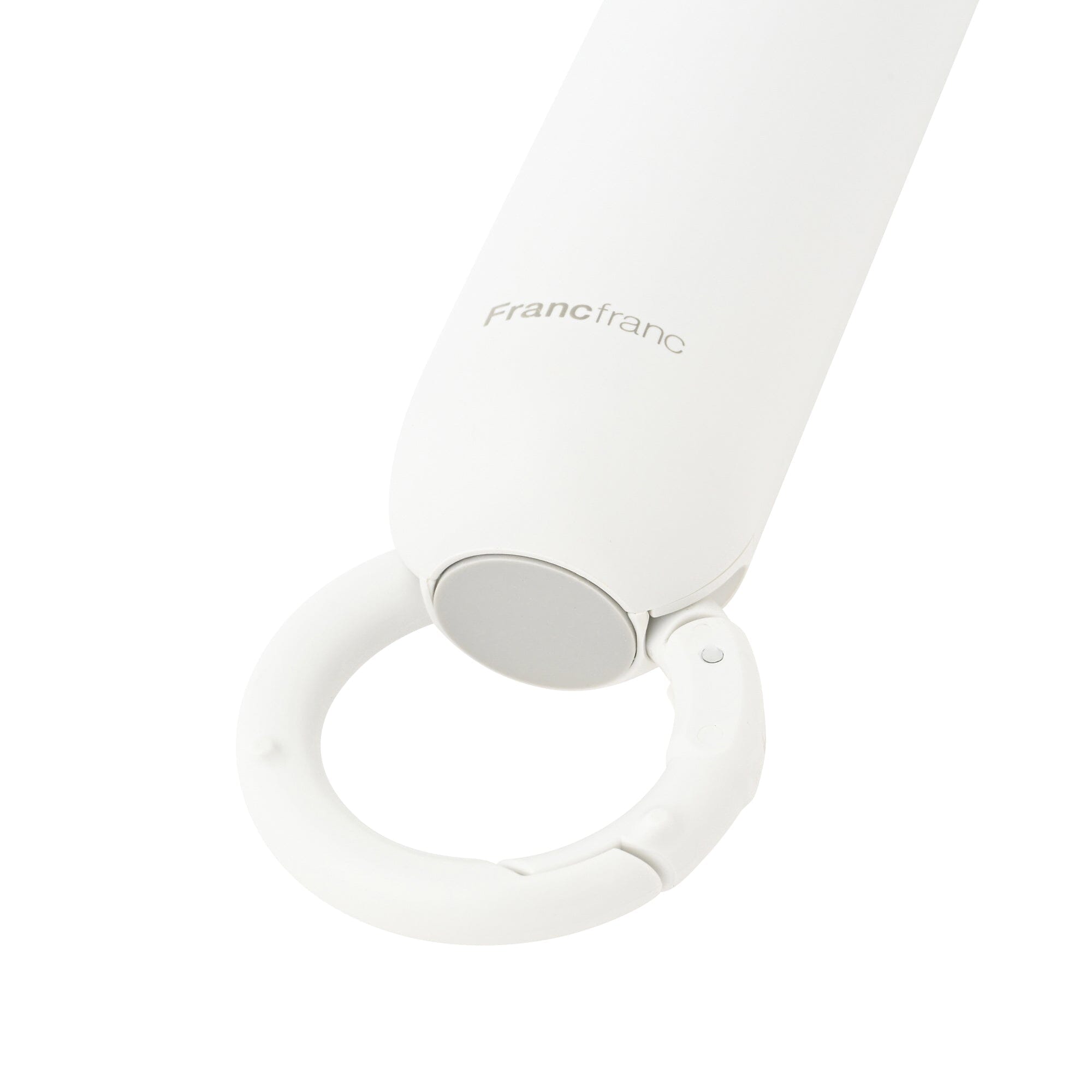 Frais Ice Plate Handy Fan White