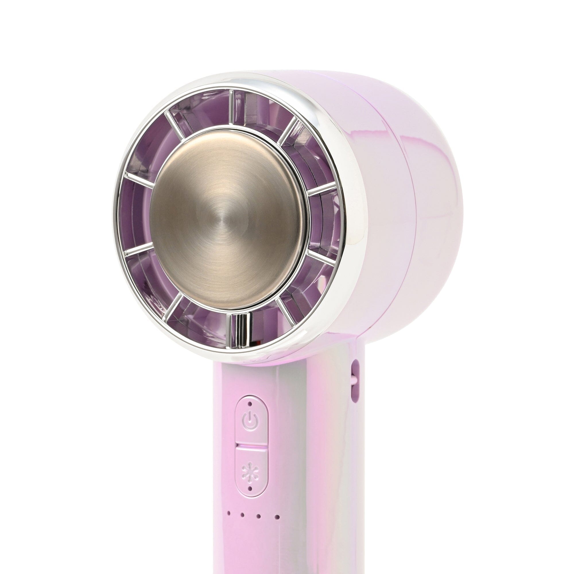 Frais Ice Plate Handy Fan Aurora Purple