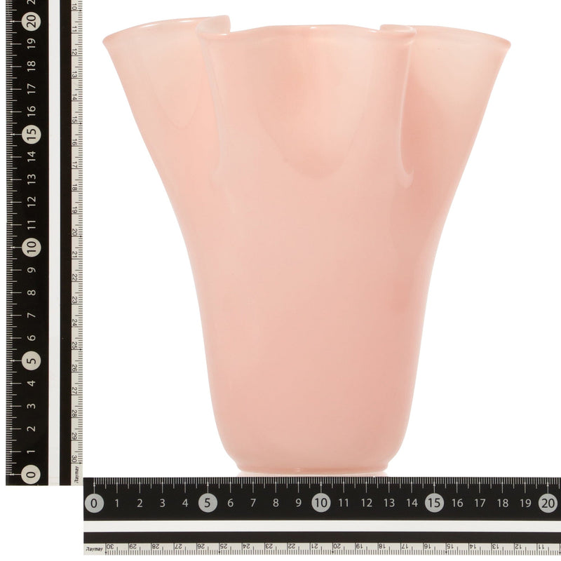 Frill Flower Vase Light Pink