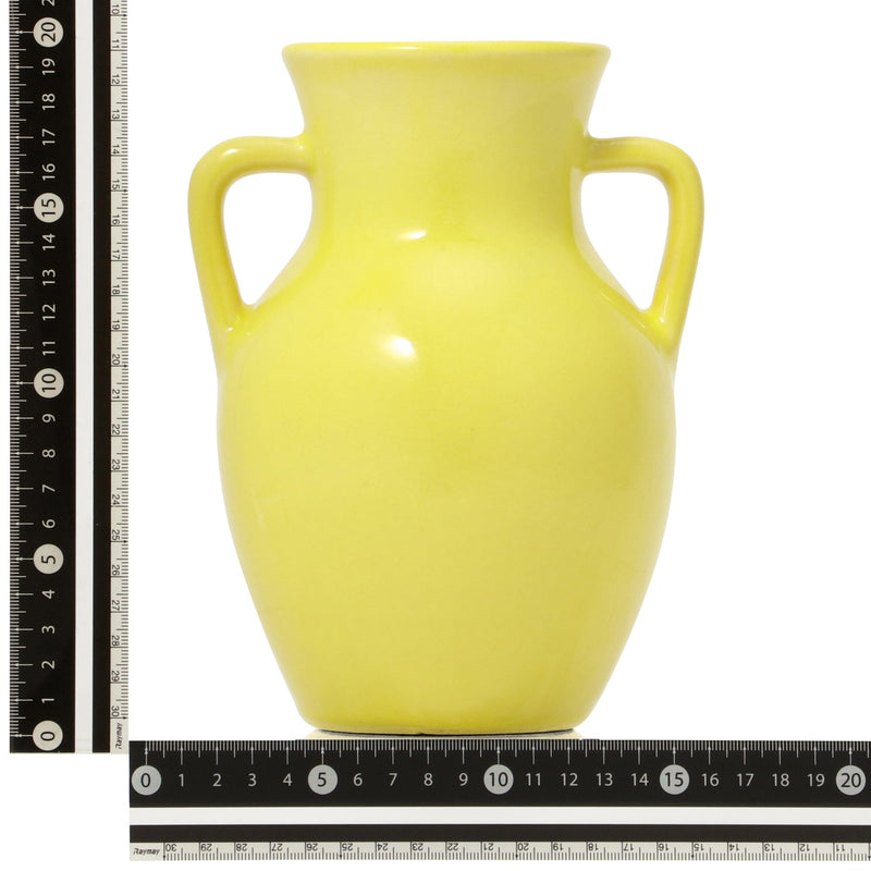 Painted Flower Vase Yellow