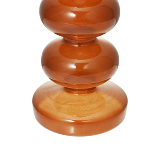Totem Flower Vase Brown