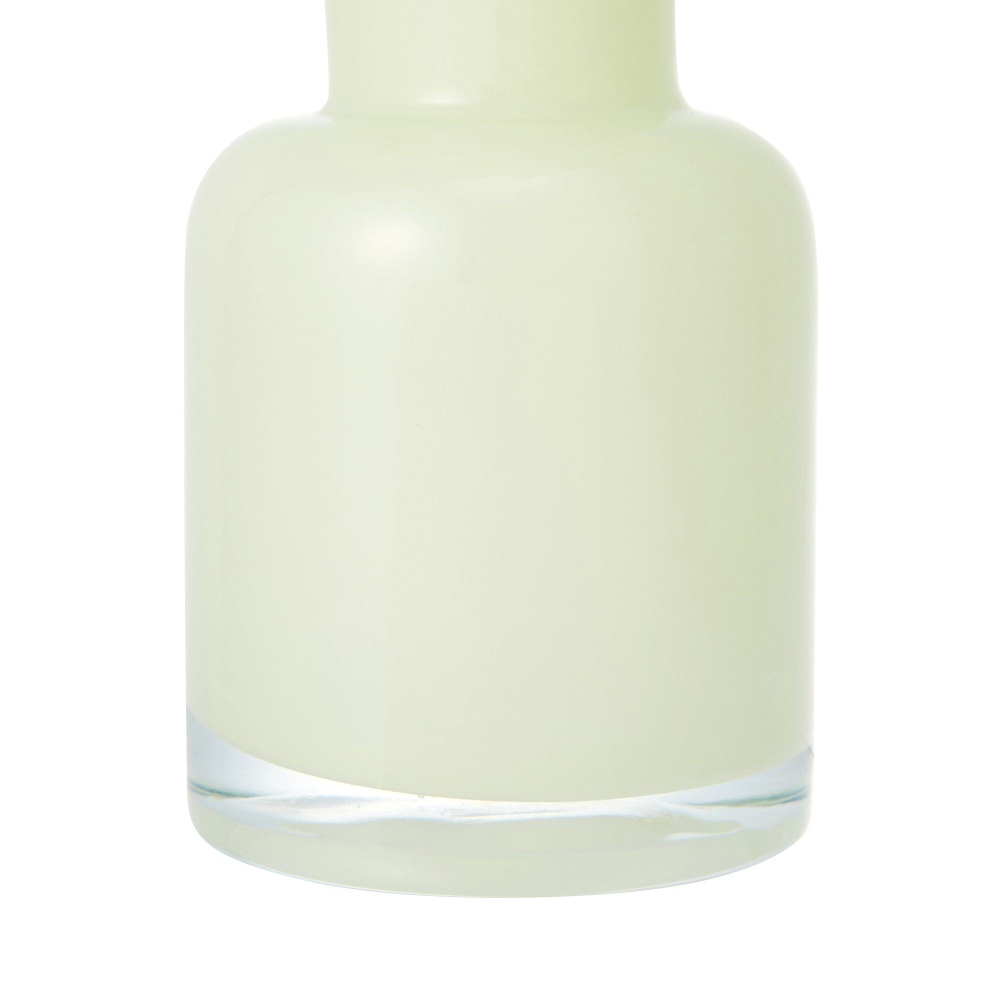 Frill Flower Vase Medium Light Yellow