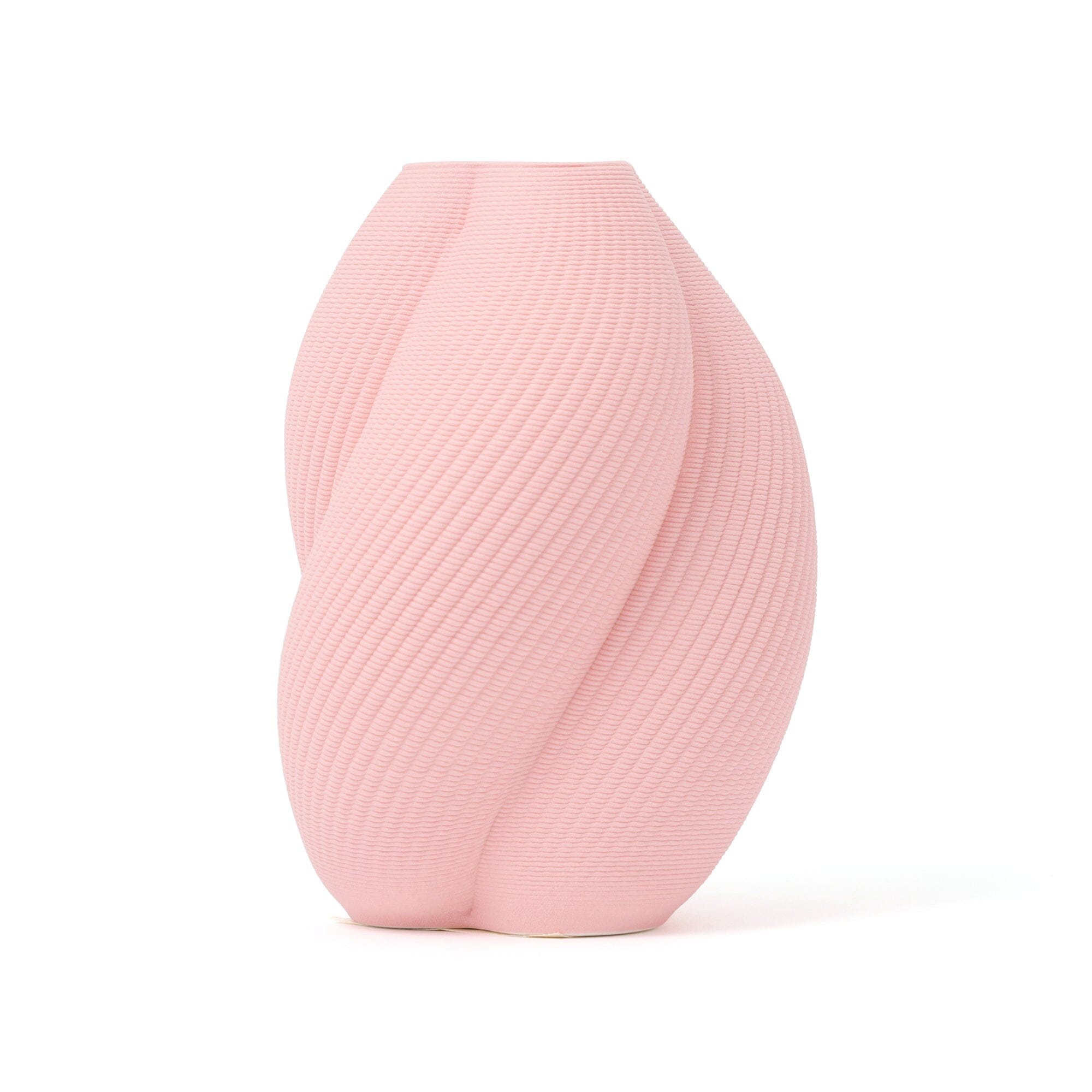 Ceramic 3D Flower Vase Small Pink