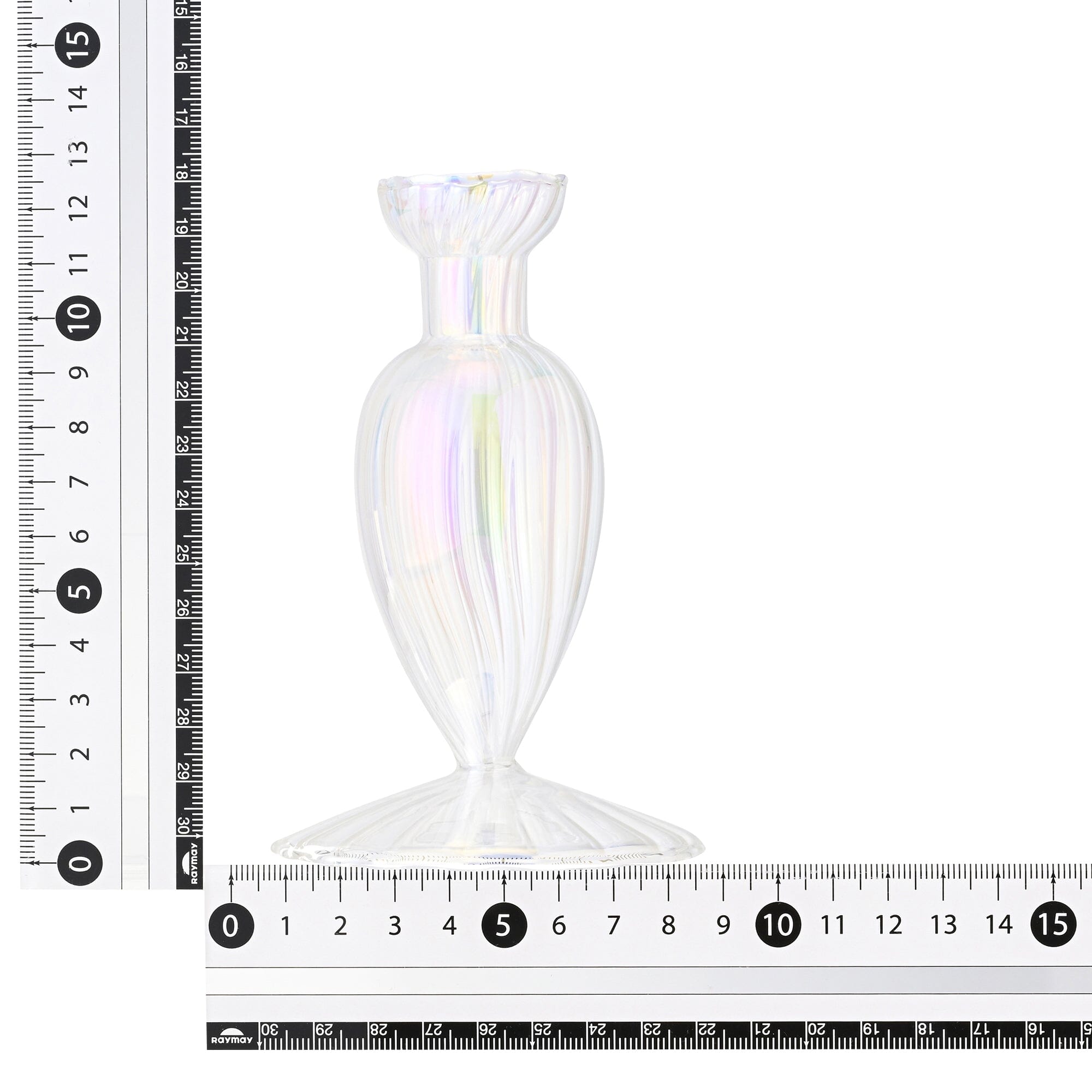 Petit Aurola Flower Vase Clear