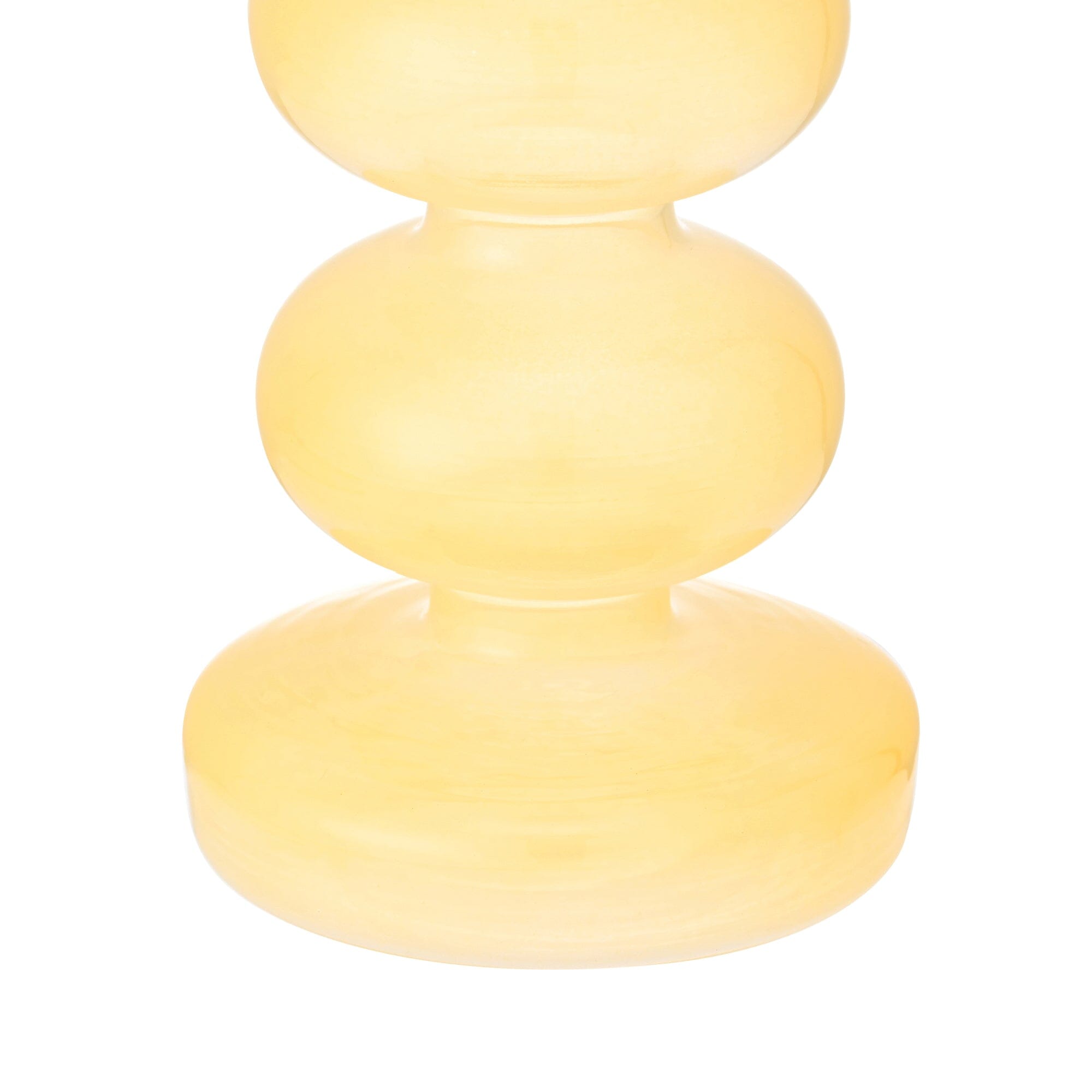 Totem Flower Vase Light Yellow