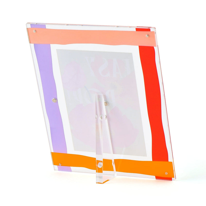 Acrylic Collage Frame  Multi