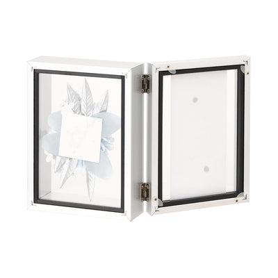 ART 仿真花框藍色