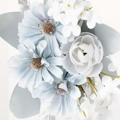 ART 仿真花框藍色