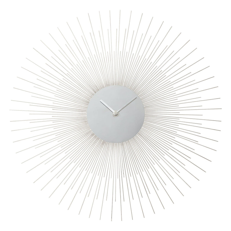 Sonne Wall Clock Silver