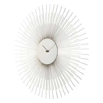 Sonne Wall Clock Silver