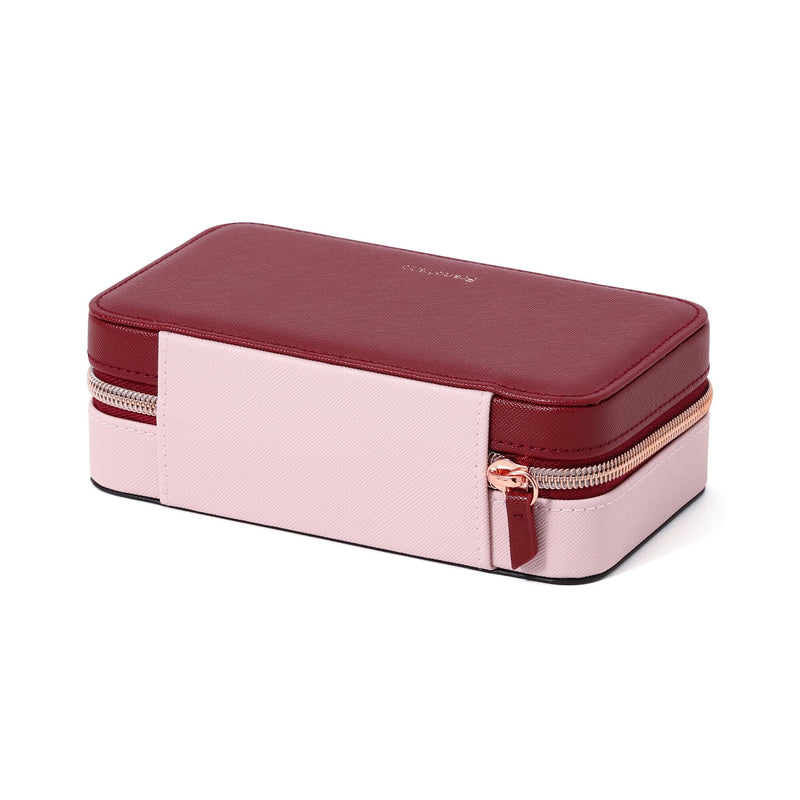 Bicolor Travel Jewelry Box M Pink