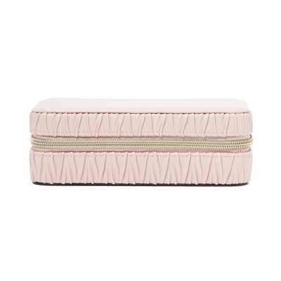 Emboss Travel Jewelry Box Medium Pink