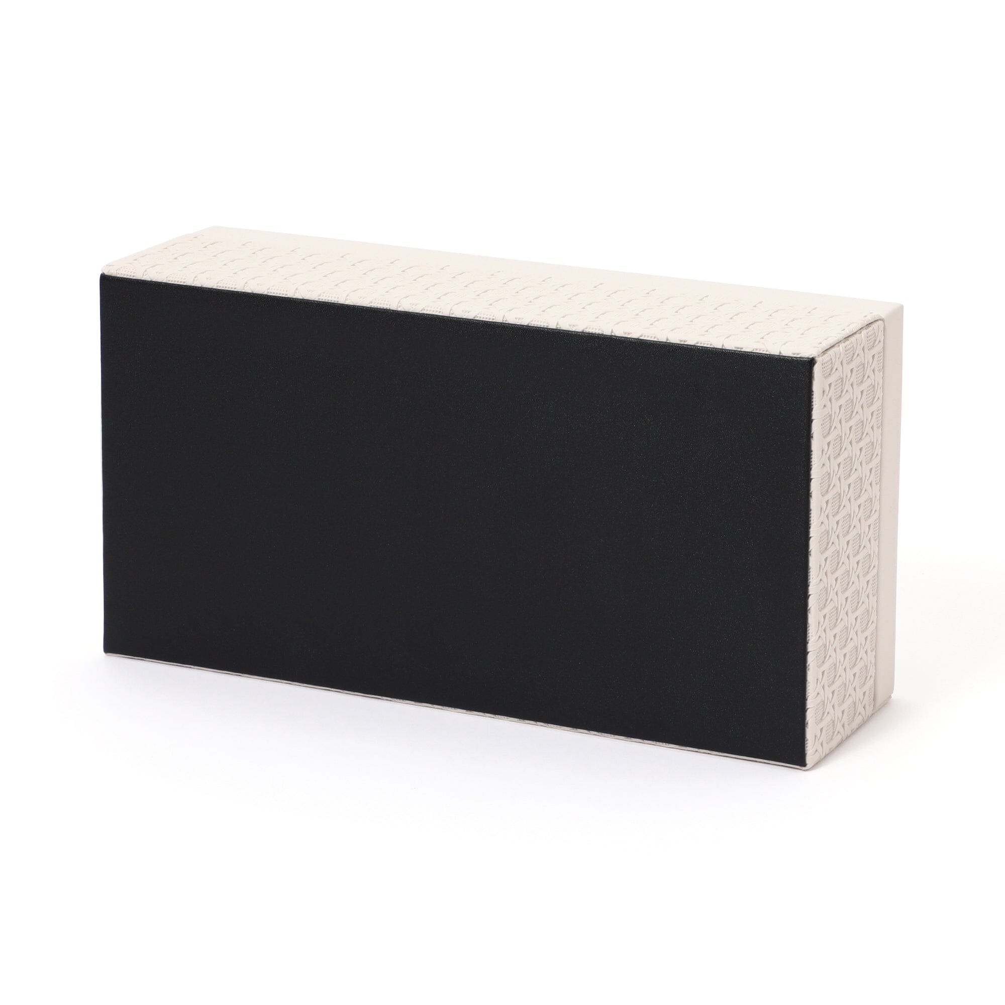 Embossed Tissue Box Ivory