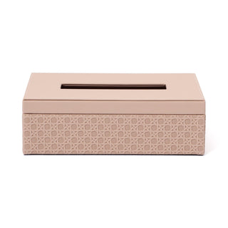 Embossed Tissue Box Pink