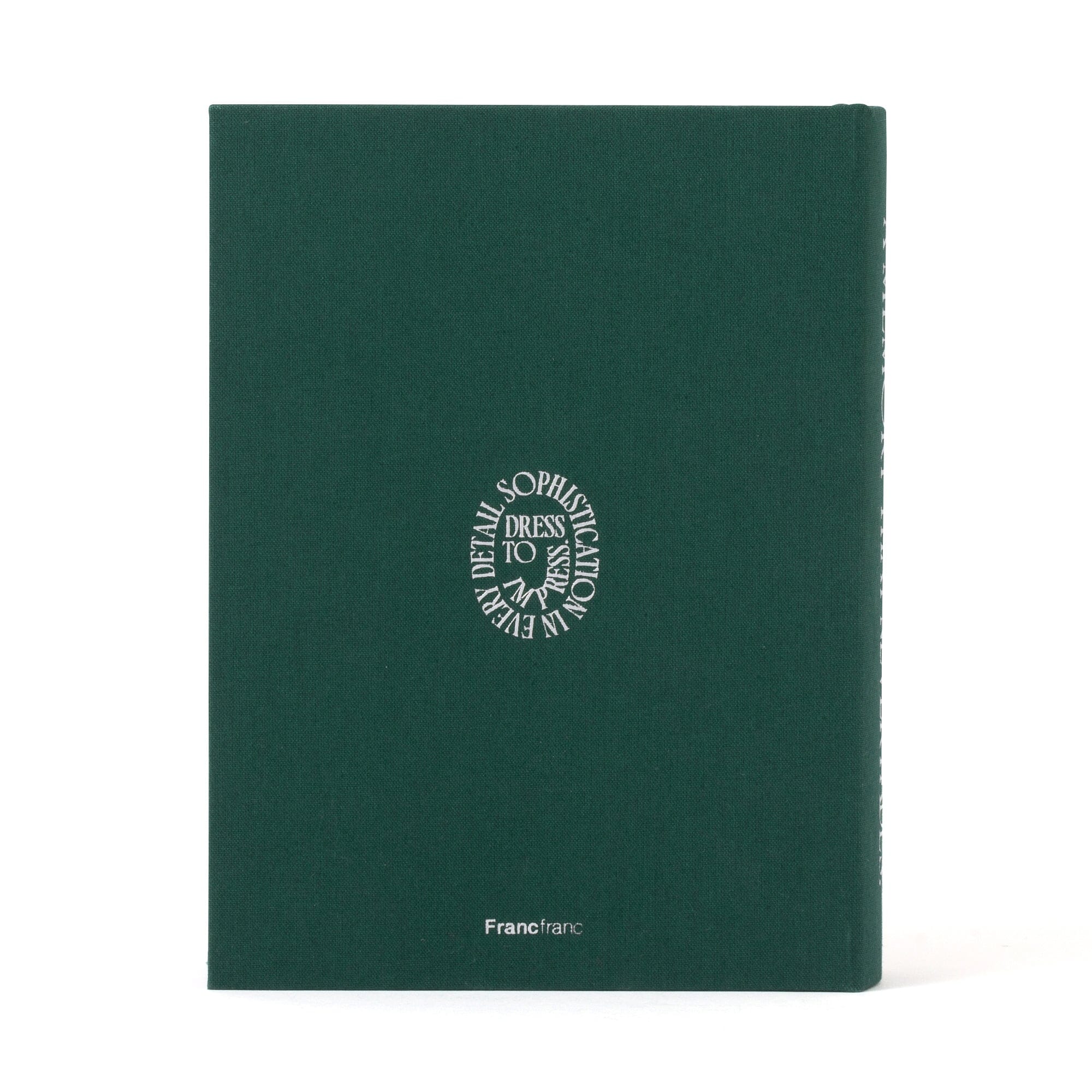 Book Box Typography Small Green