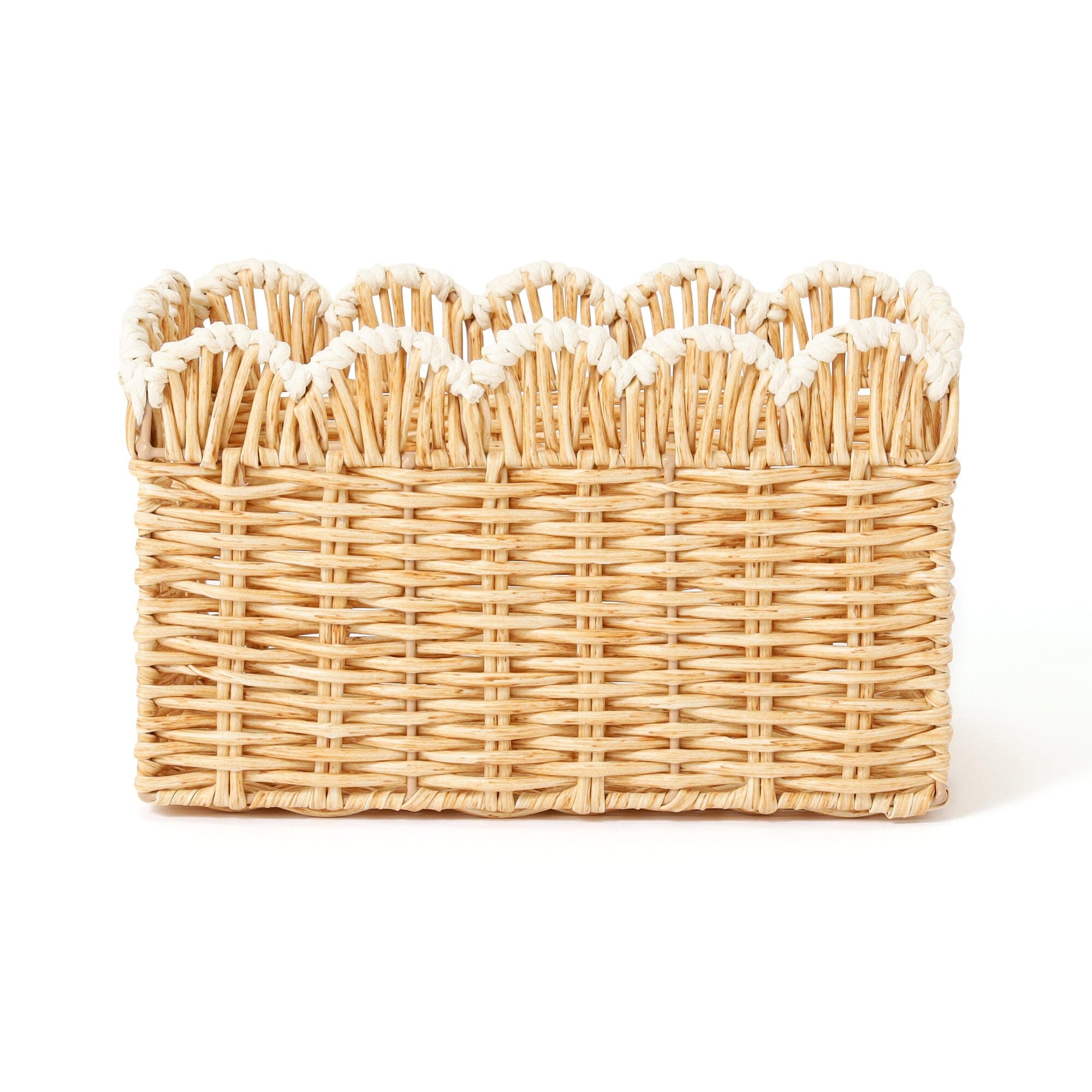 Scallop Storage Box Small White