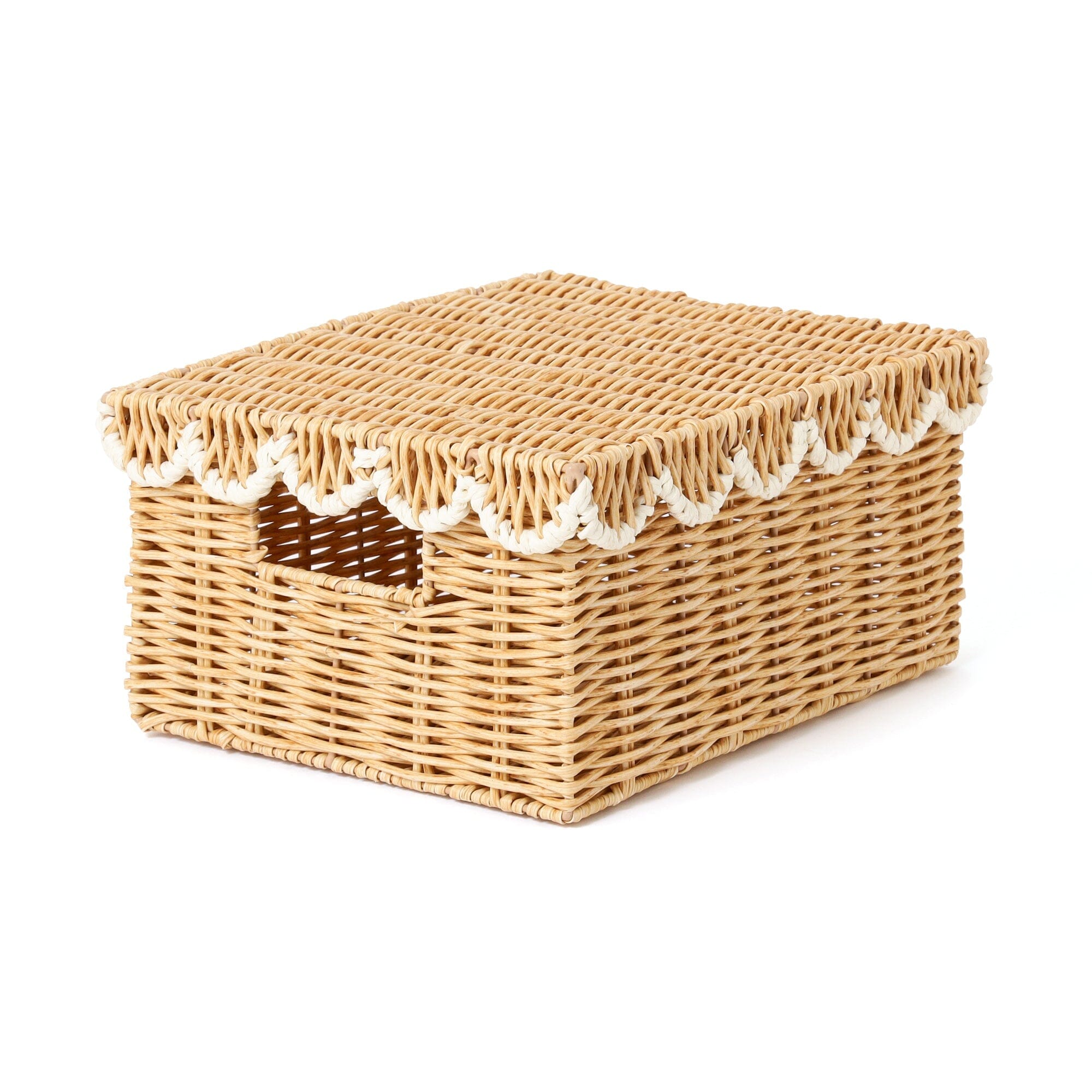 Scallop Storage Box Large White