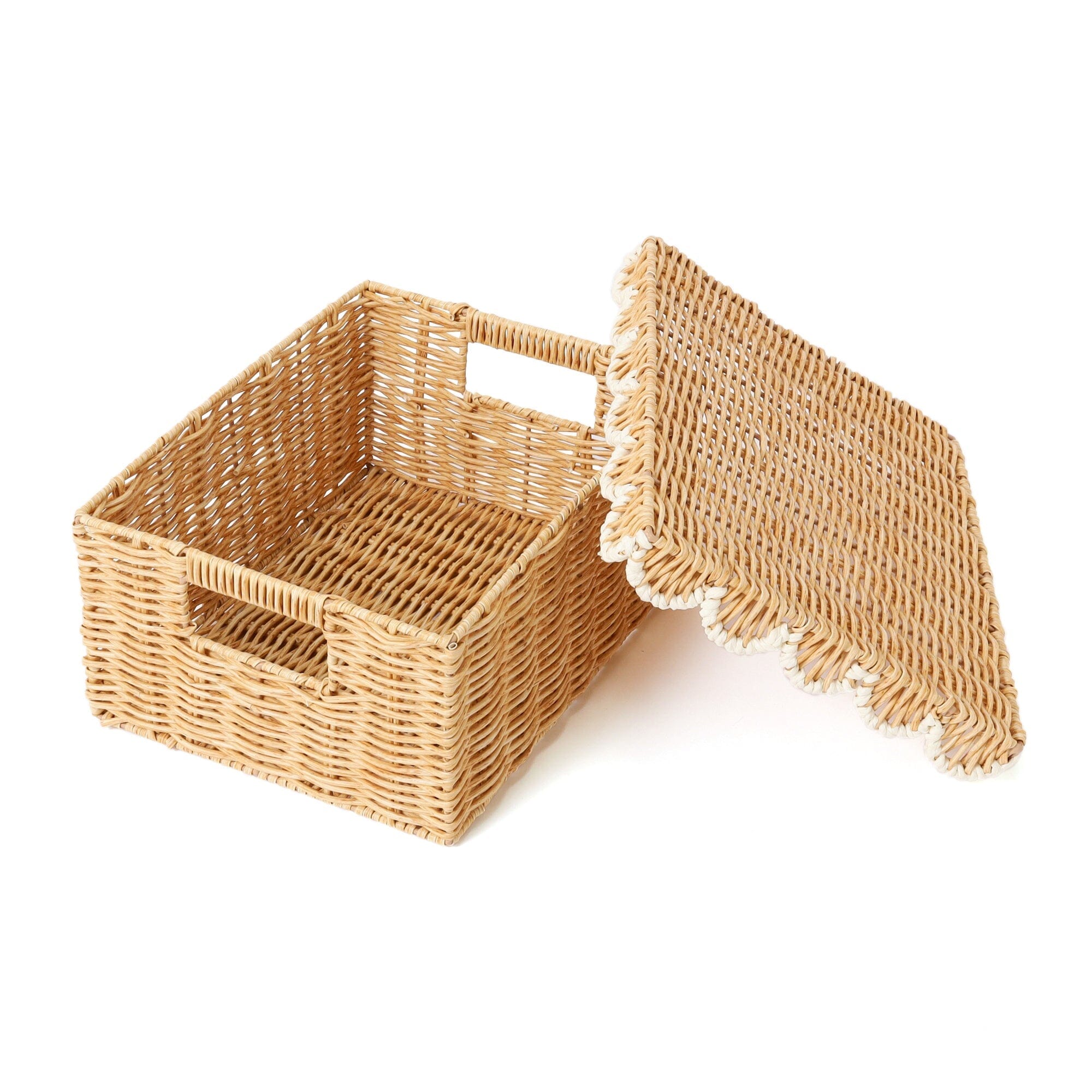 Scallop Storage Box Large White