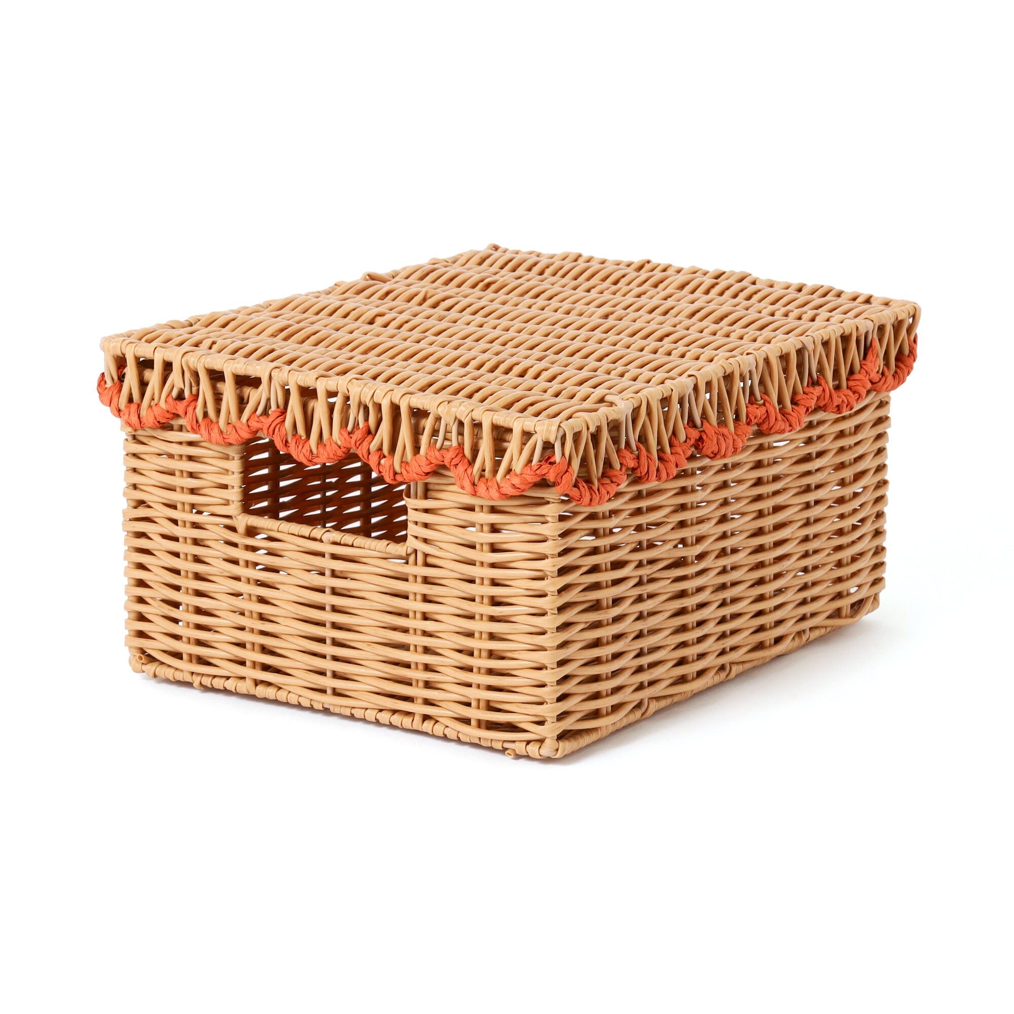 Scallop Storage Box Large Orange