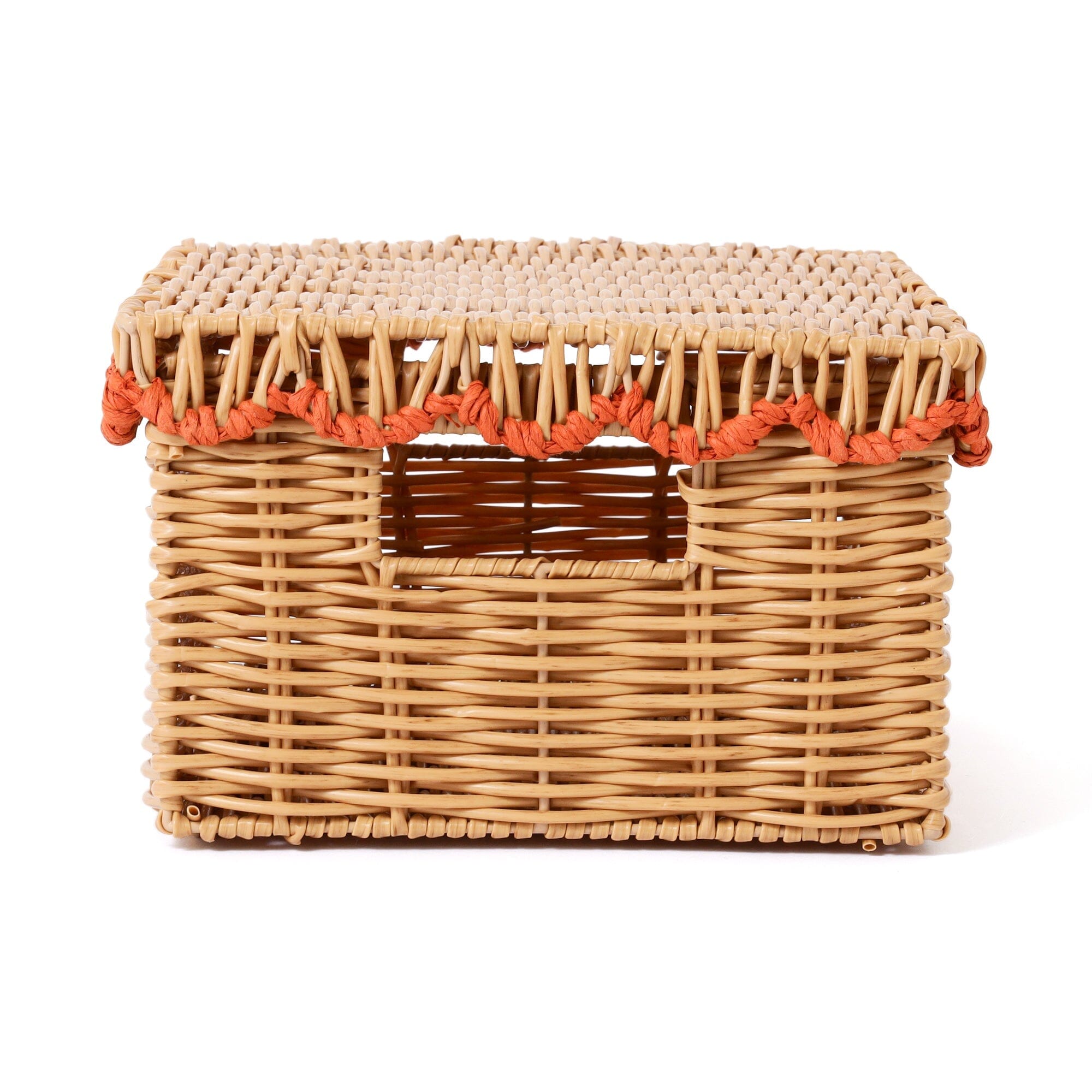 Scallop Storage Box Large Orange