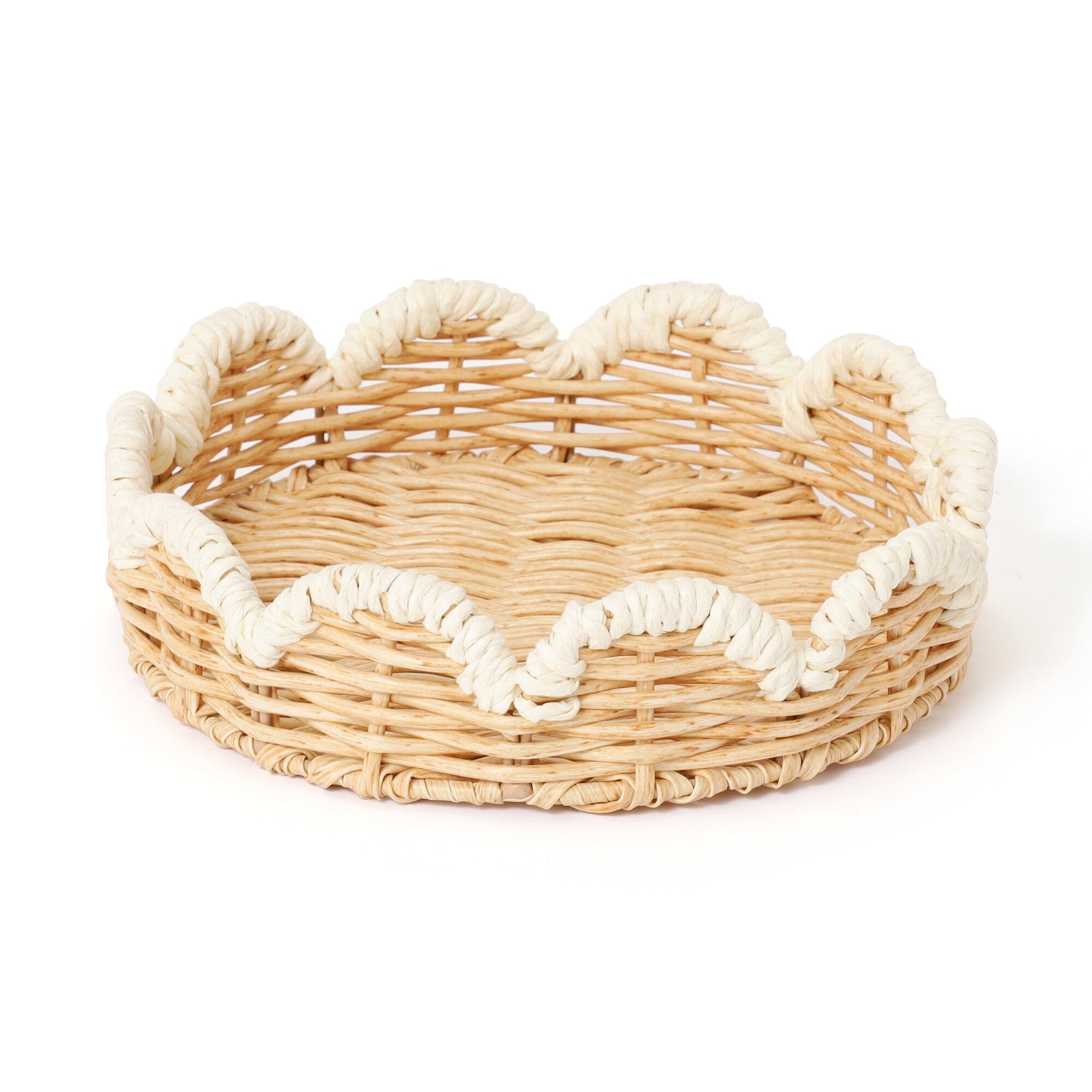Scallop Tray White