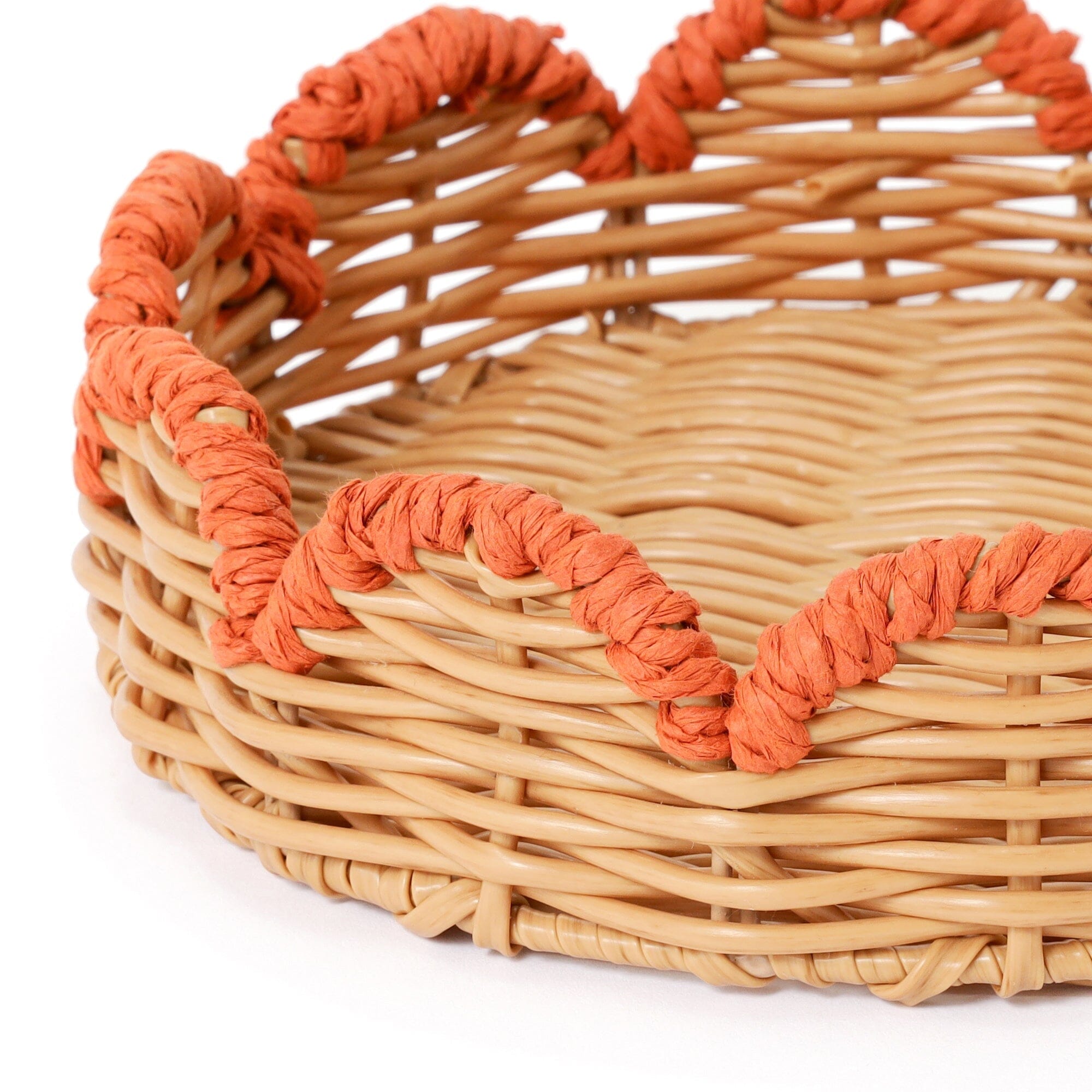 Scallop Tray Orange