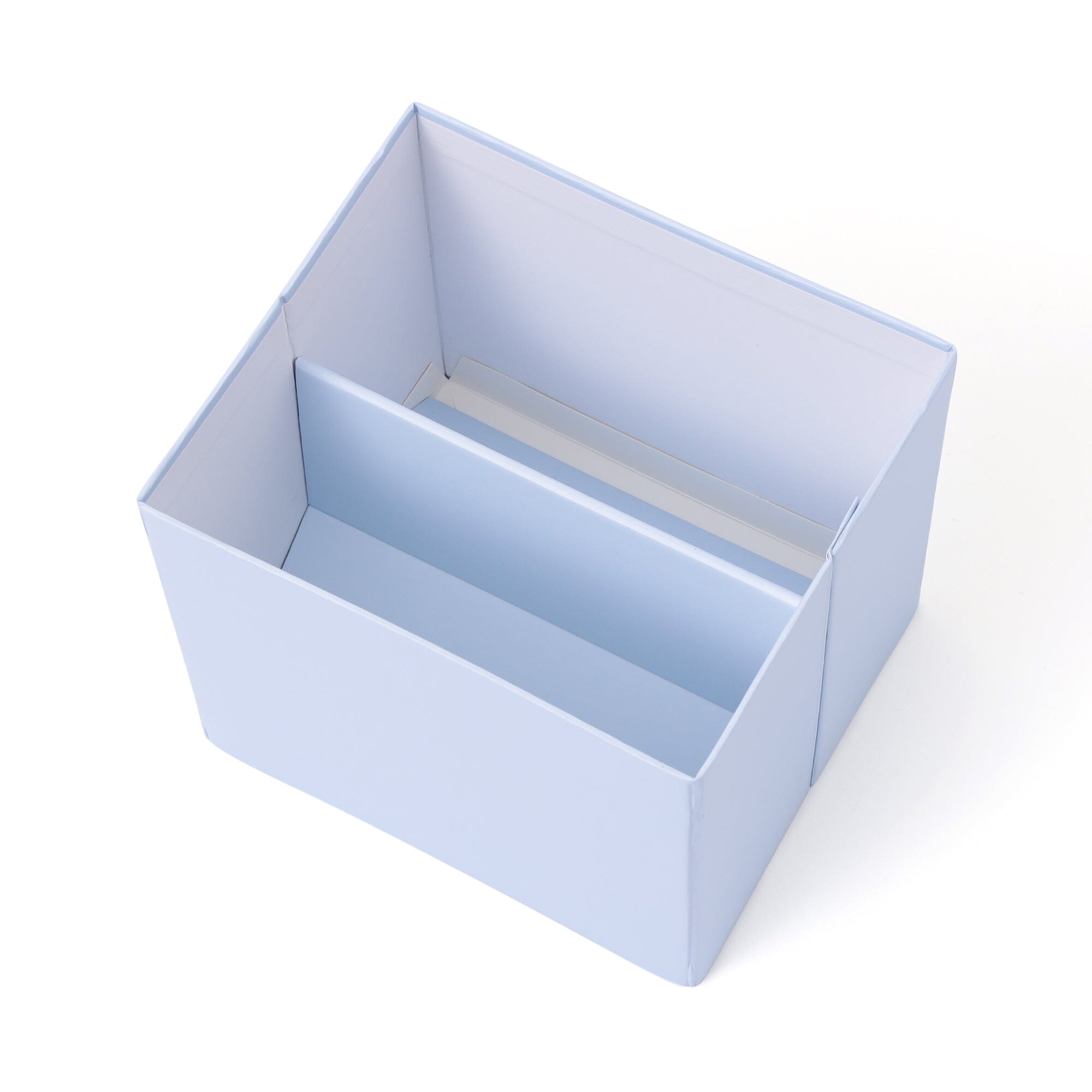 Compact Tweed Tissue Cover Blue