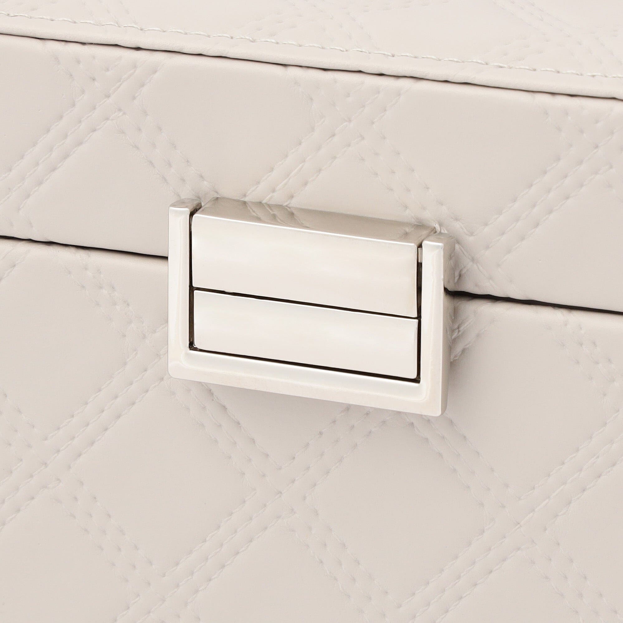 Quilt Jewelry Box Gray