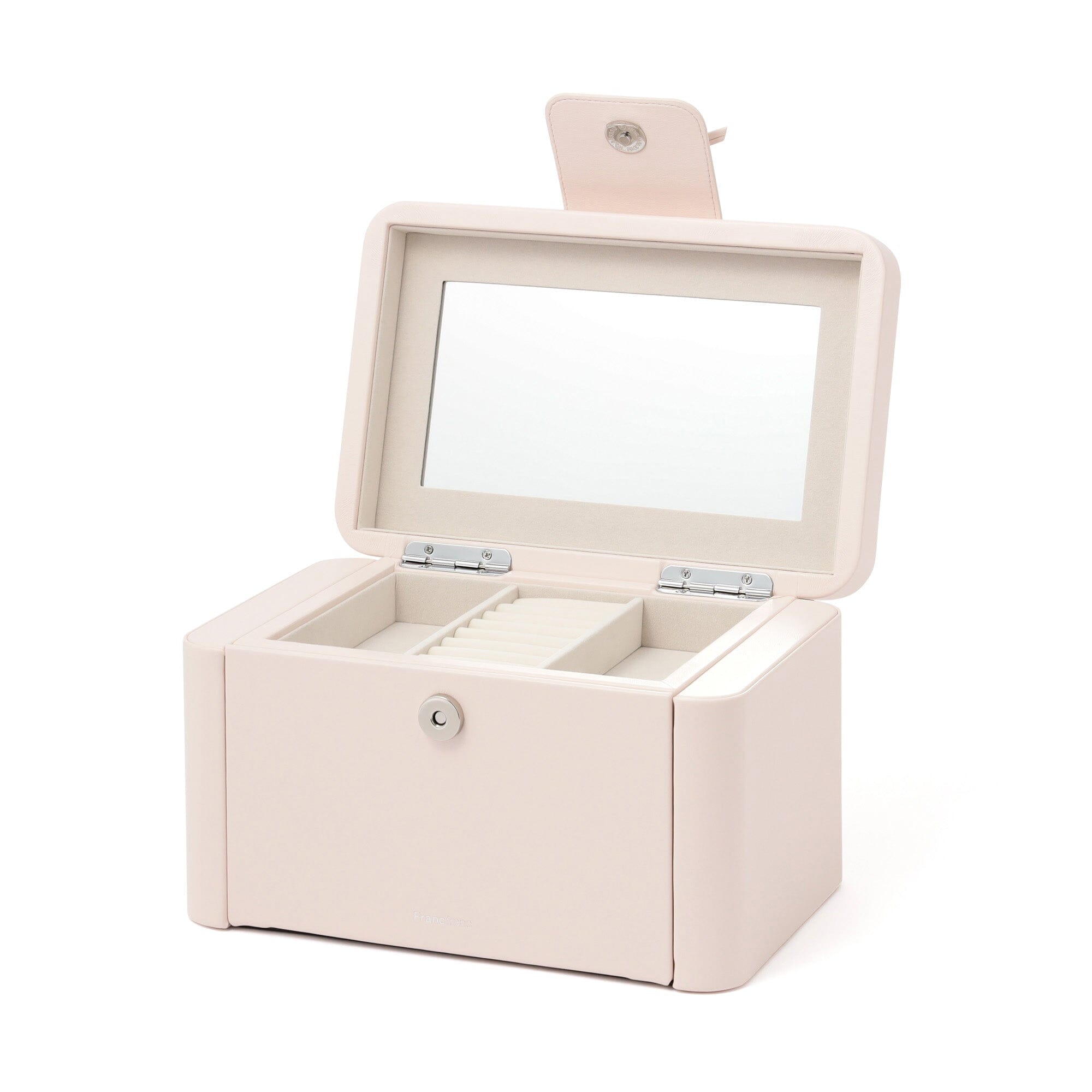 Ribbon Jewelry Box Light Pink