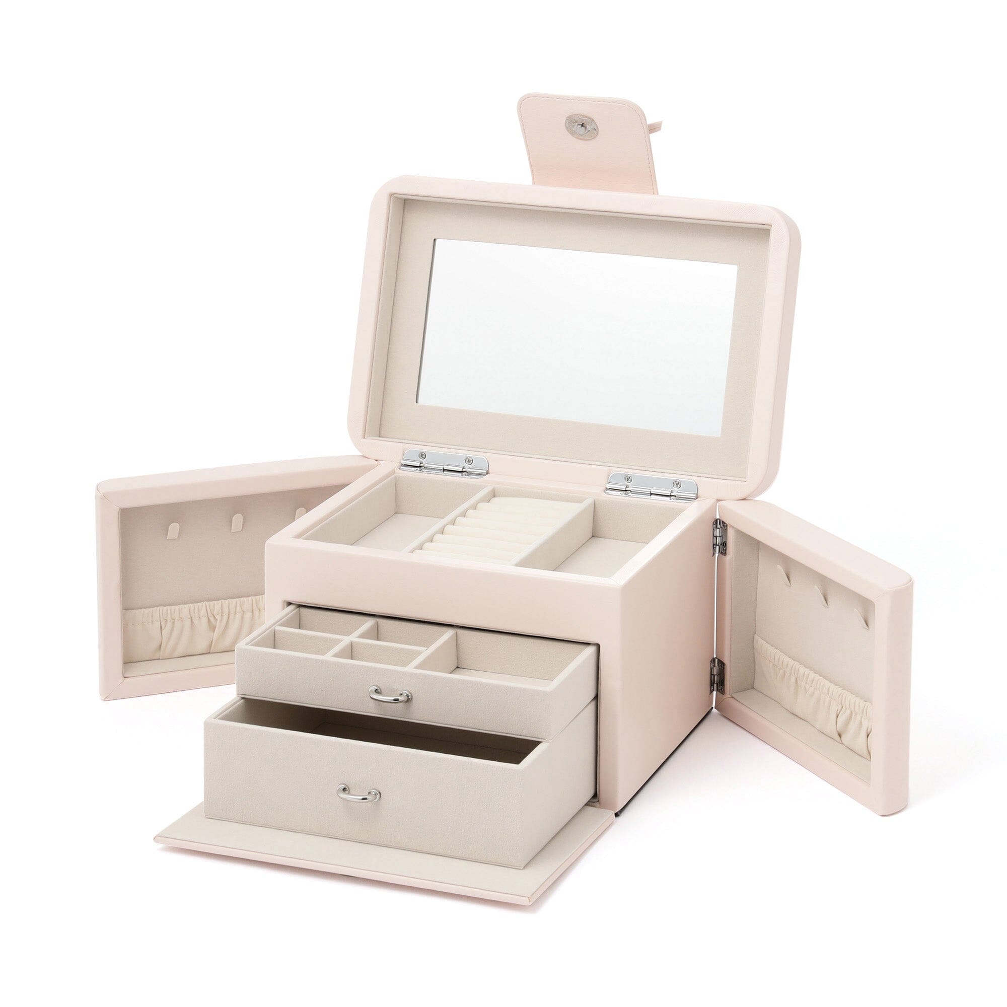 Ribbon Jewelry Box Light Pink