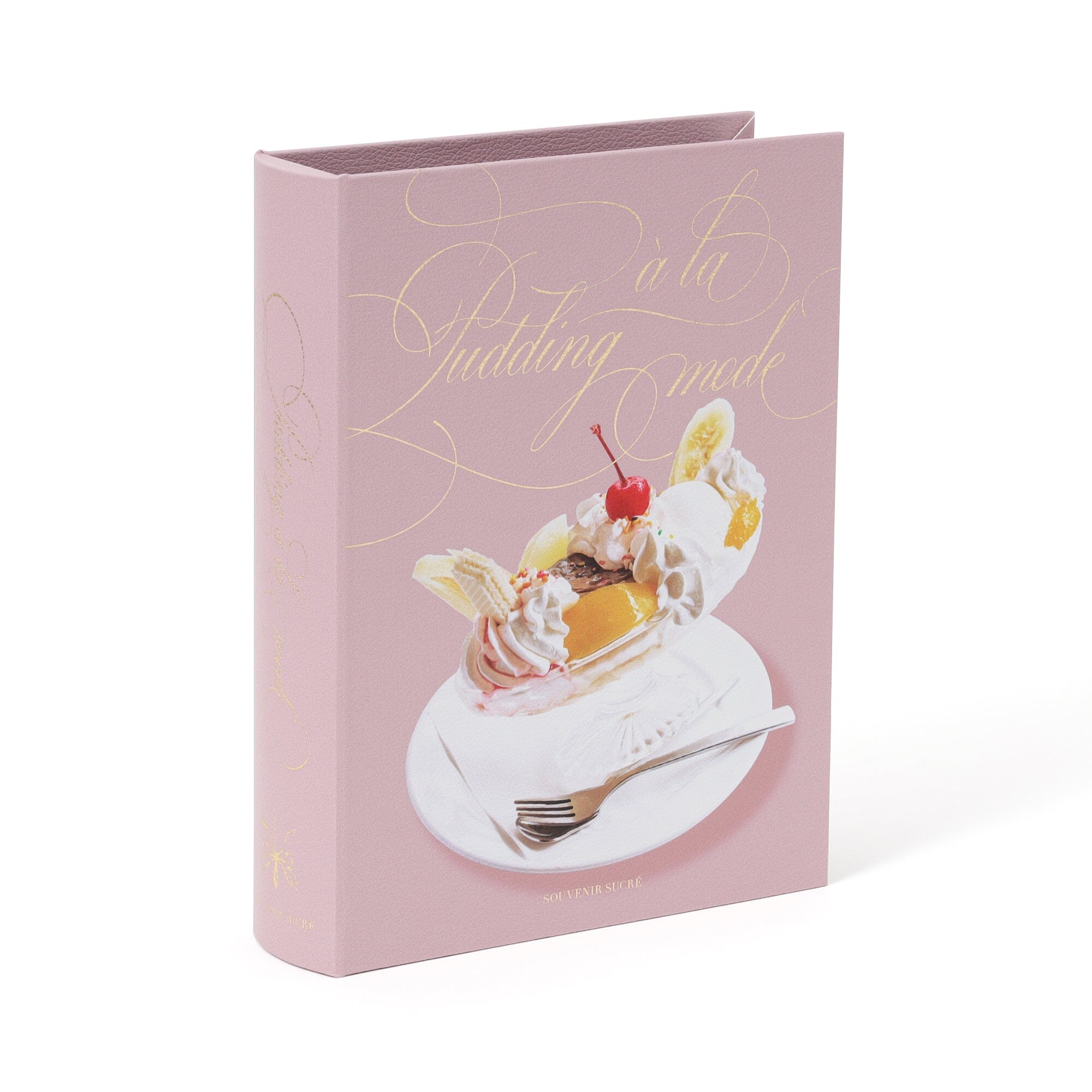 Book Box Pudding Medium Pink