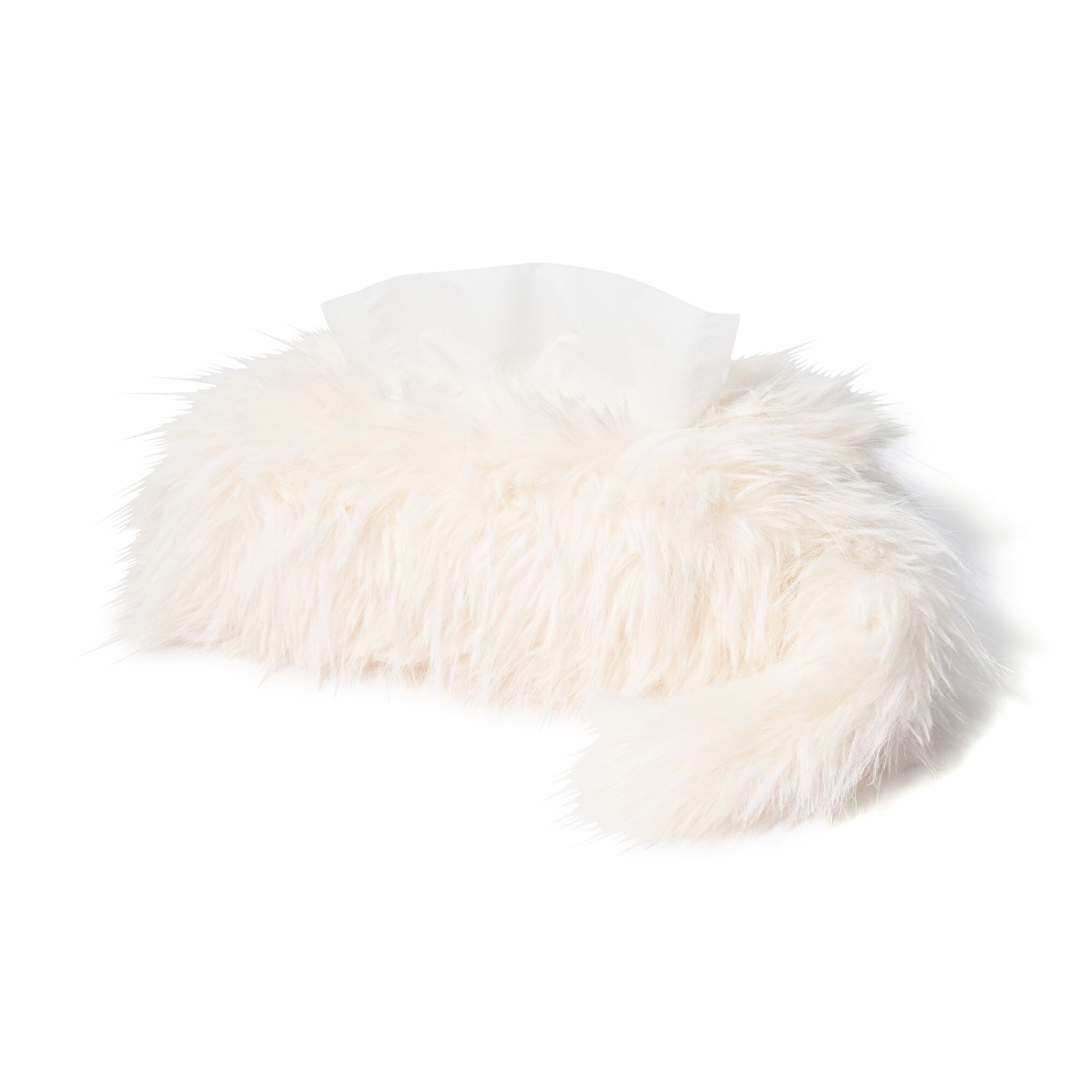 Cat Mof Tissue Case White