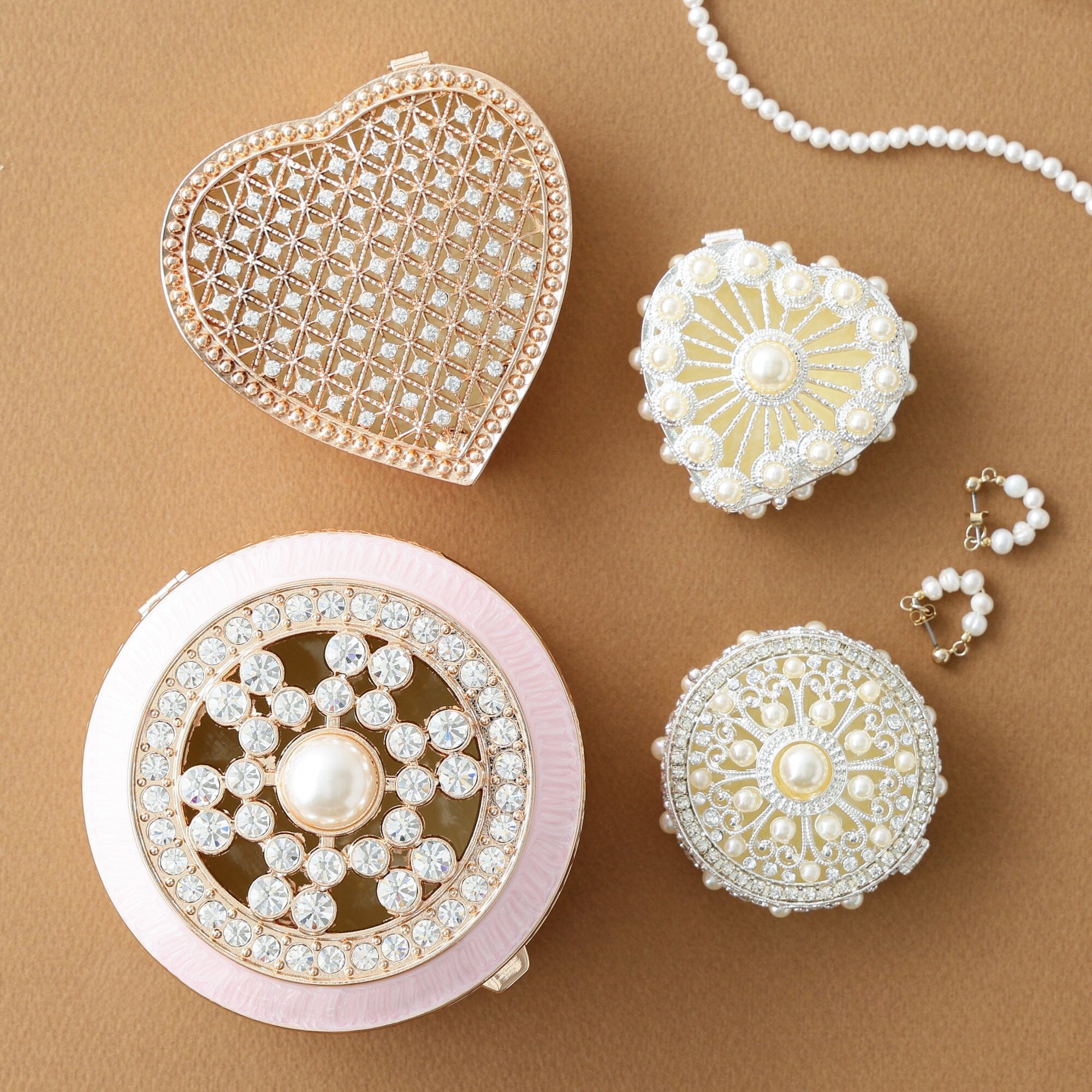 Salli Jewelry Case Round Small