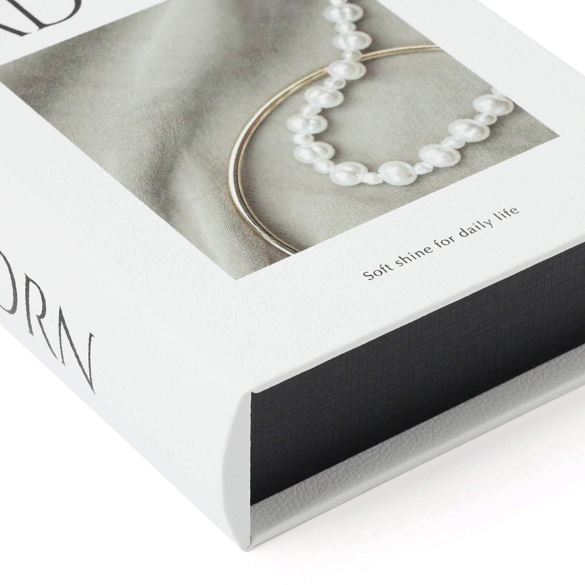 Book Box Adorn S White