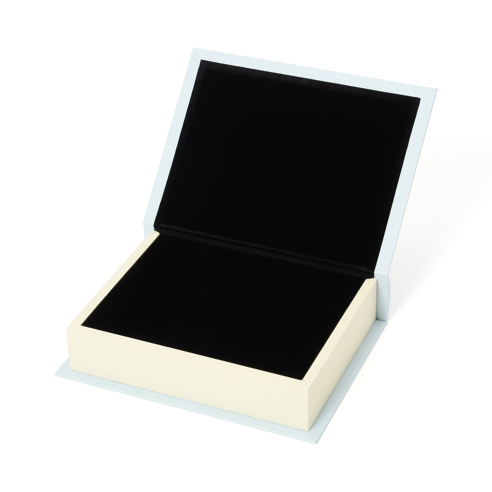 Book Box Flower M Light Blue
