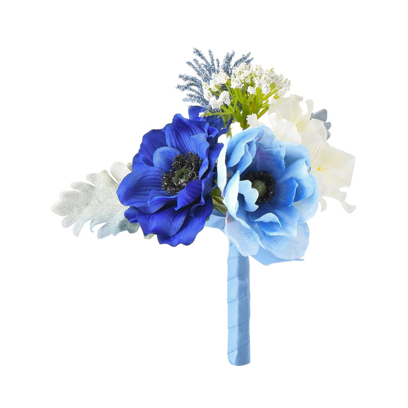 Petit Bouquet Anemone Mix  Blue