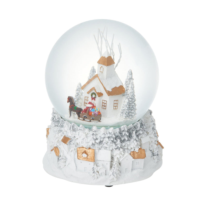 Snow Globe House Large White