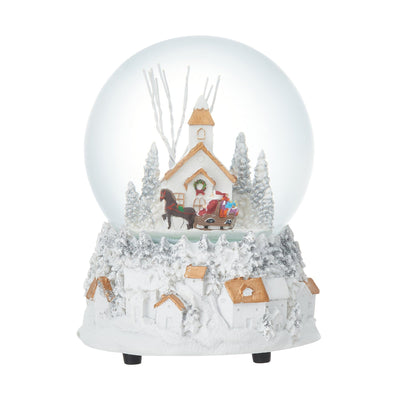 Snow Globe House Large White