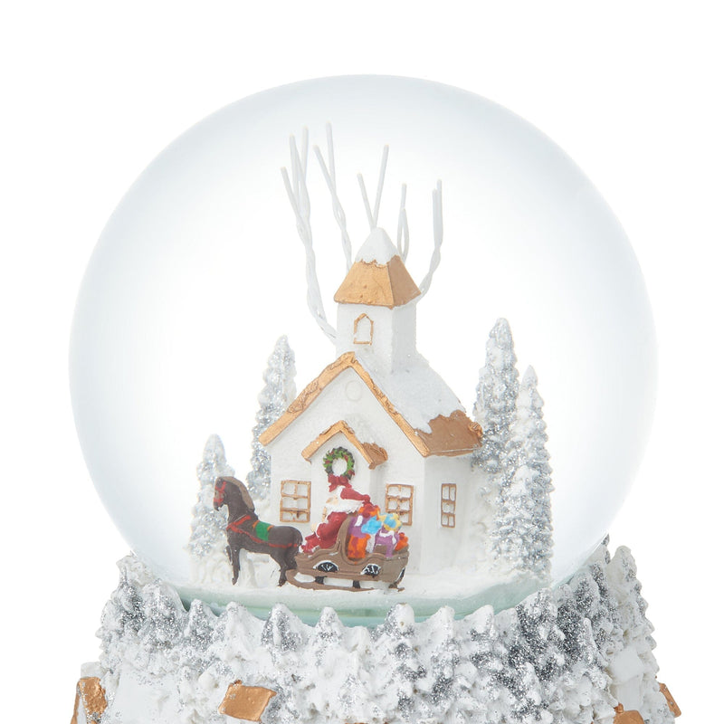 Snow Globe House Large White