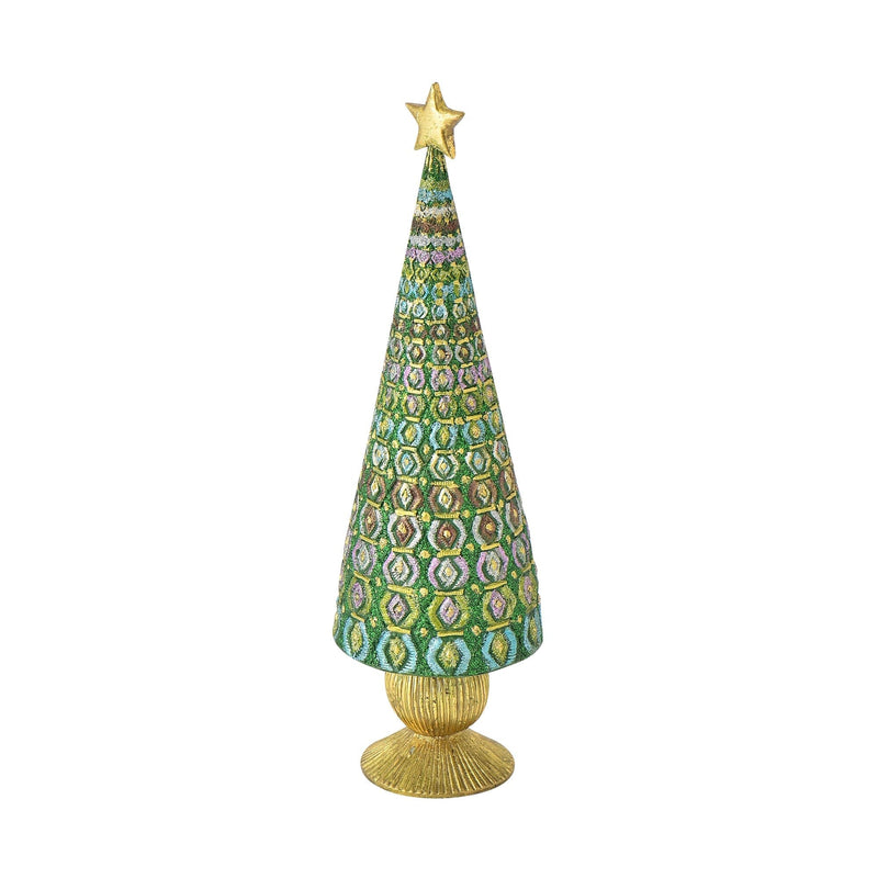 Resin Tree L Green