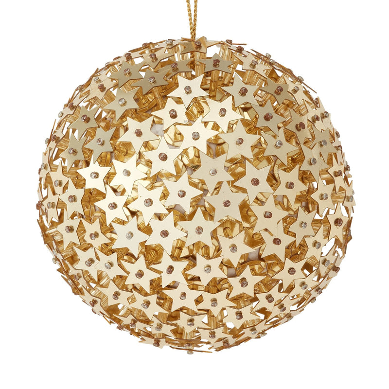 Beads Ornament Ball Star Gold