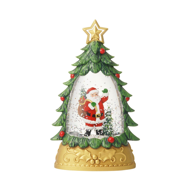 Snow Globe Lighting Tree M Green